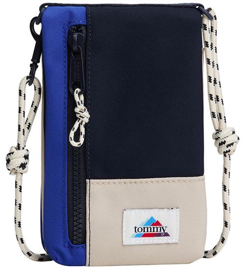 Tommy Hilfiger Telefontaske - Colour Block - Space Blue/Colourbl