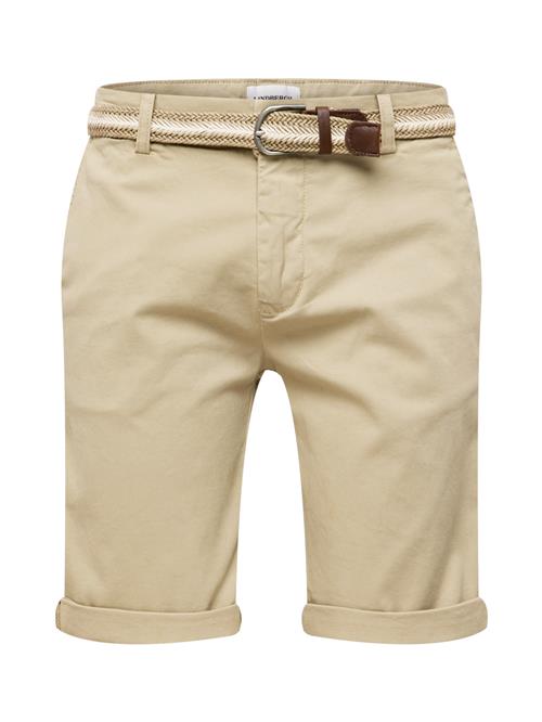 Lindbergh Lærredsbukser 'Superflex'  sand