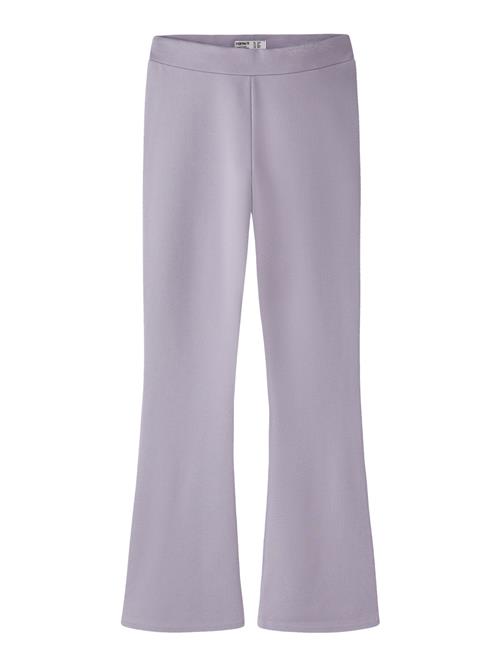 NAME IT Basis Bootcut Pants Lavender Gray