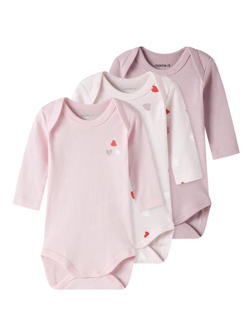 NAME IT 3-Pak Body Langærmet Carinaria Balleri