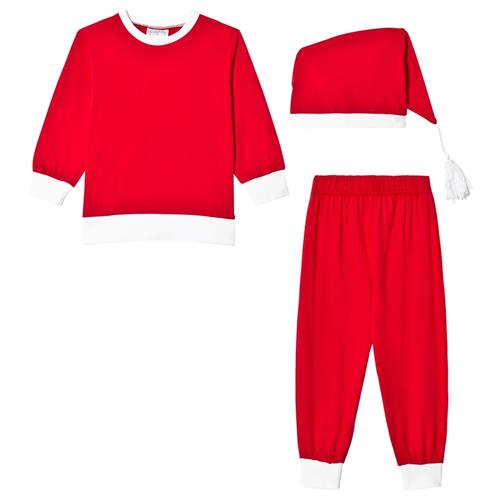 Christmas Kids Santa Costume Red 110/116 cm    110/116 cm  unisex