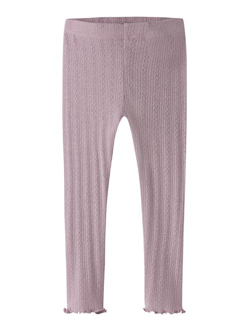NAME IT Leggings Blitta Dawn Pink Melange