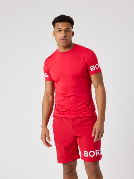Björn Borg Borg T-shirt Rød, XL