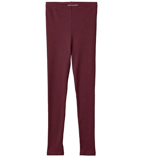 Fliink Leggings - Kenna - Rib - Burgendy