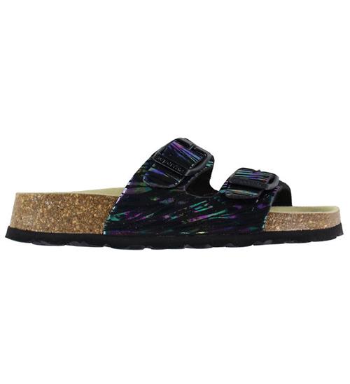 Superfit Sandaler - Fussbettpantoffel - Sort