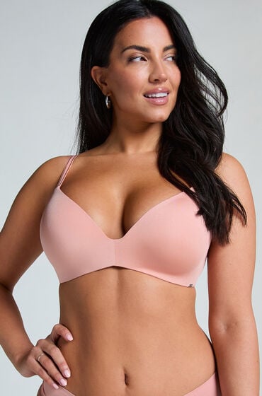 Hunkemöller Formstøbt bh uden bøjle Mona Lyserød