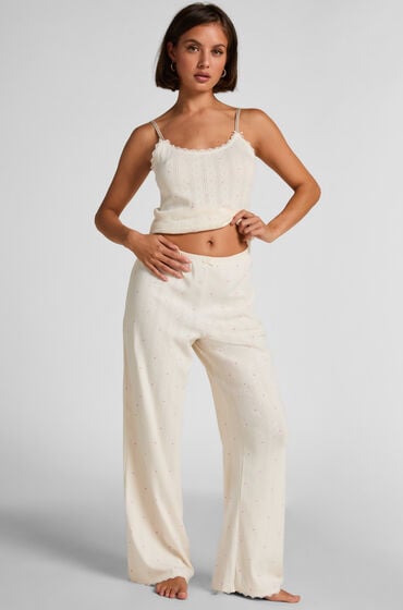 Hunkemöller Pointelle bukser Hvid