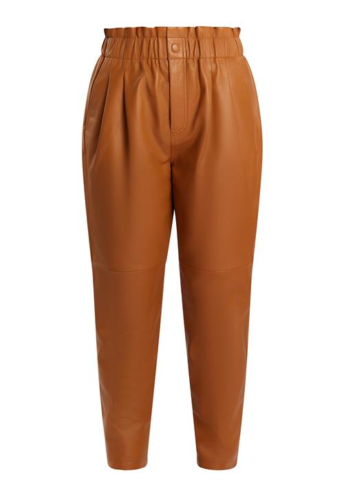 DreiMaster Vintage Bukser med lægfolder 'Incus'  cognac