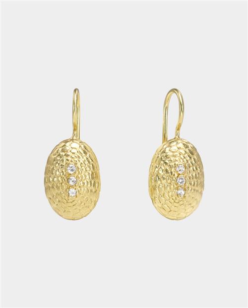 Hera - søpindsvin-øreringe som superellipse