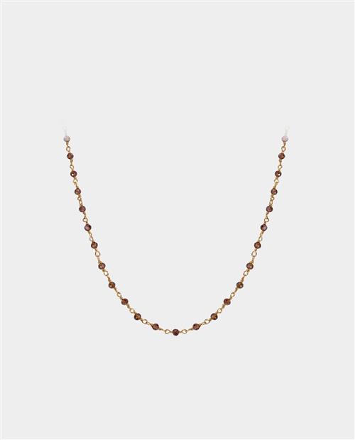 Frances Abington - halskæde prydet med granater