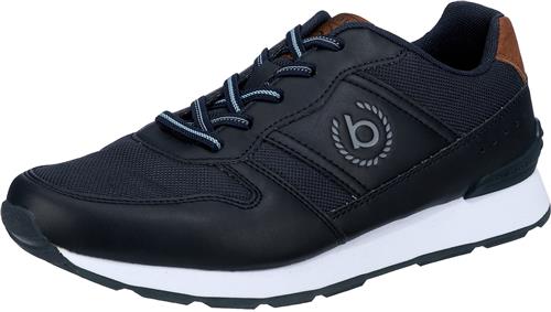 bugatti Sneaker low 'Soho'  pastelblå / mørkeblå / cognac