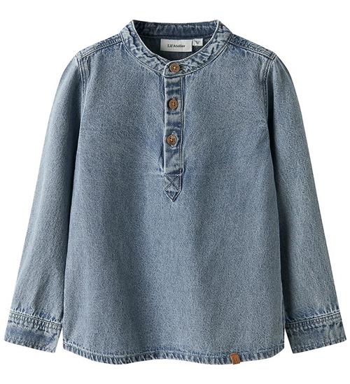 Lil' Atelier Skjorte - NmmTaya - Medium Blue Denim