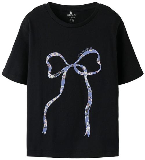 Name It T-shirt - NkfTabea - Sort m. Print