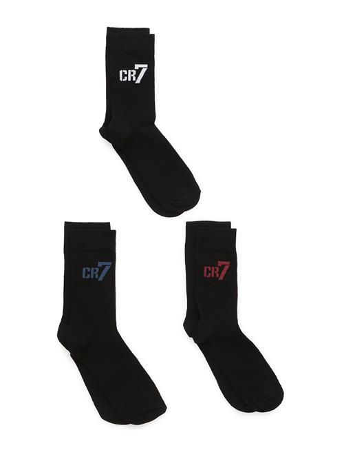 Se CR7 | Cr7 Kids Socks 3-Pack | 35-39 ved Booztlet