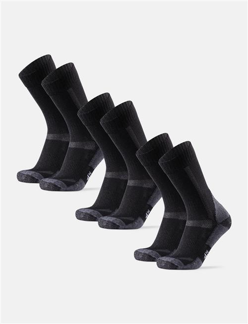 Danish Endurance | Classic Hiking Crew Socks 3-Pack | 35-38