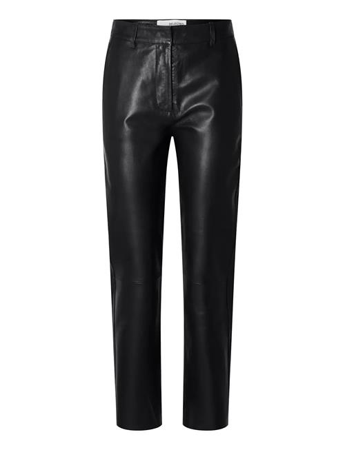 Selected | Slwmarie Mw Leather Pants B Noos | 40