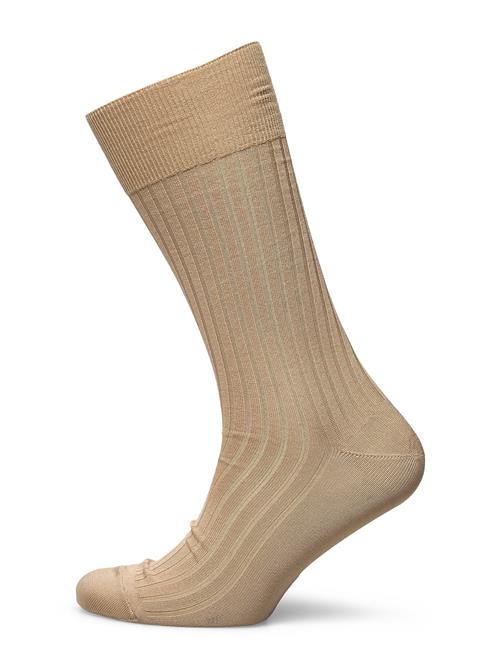 AN IVY | Beige Ribbed Socks | 39-42