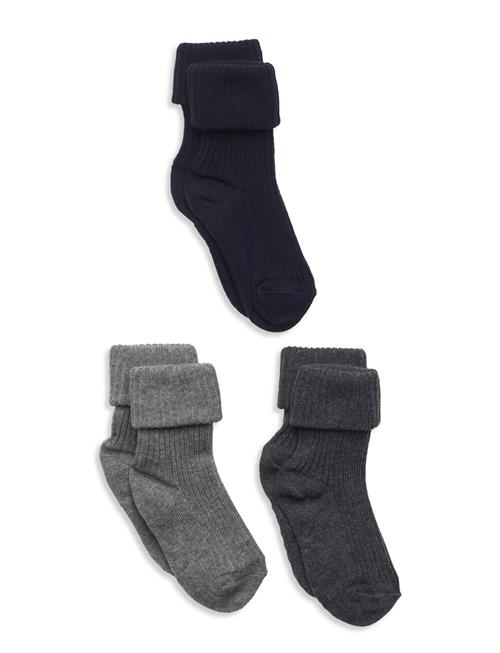 mp Denmark | Cotton Rib Baby Socks - 3-Pack | 15/16