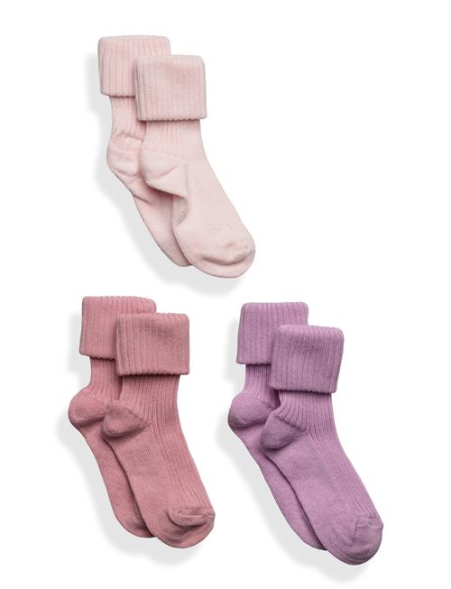 mp Denmark | Cotton Rib Baby Socks - 3-Pack | 19/21