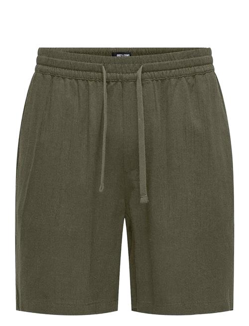 ONLY & SONS | Onstel Visc Lin Shorts 0075 Cs | M