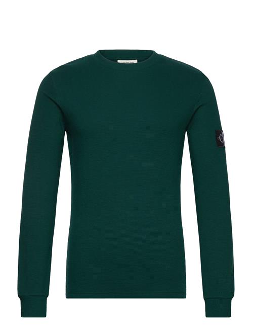 Calvin Klein Jeans | Badge Waffle Ls Tee | XS