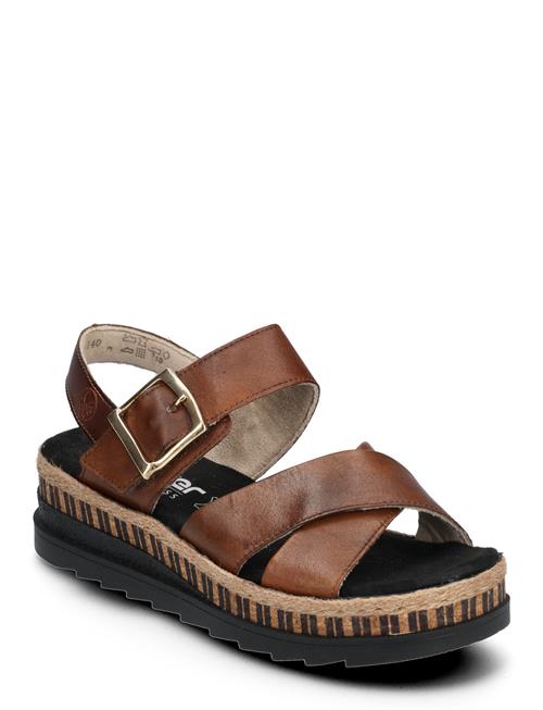 Rieker | Rieker Ladies' Sandals V7951-24 Brown | 41