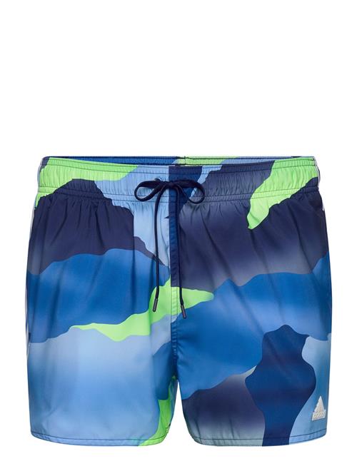 adidas Sportswear | City Escape Camo 3-Stripes Cix Swim Shorts | M