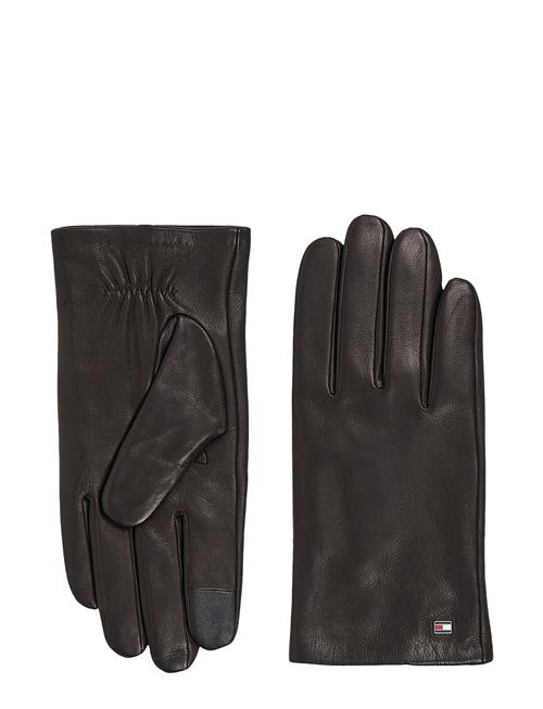 Tommy Hilfiger | Essential Flag Leather Gloves | S/M