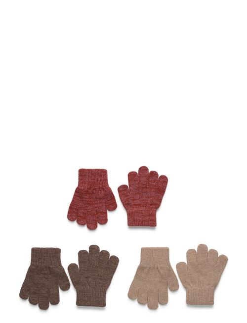 mikk-line | Magic Gloves 3 Pack W. Lurex | 104/122