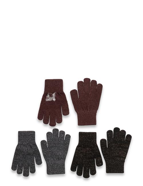 mikk-line | Magic Gloves 3 Pack W. Lurex | 128-172
