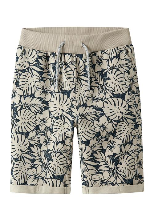 name it | Nkmvermo Aop Long Swe Shorts Unb F Noos | 140