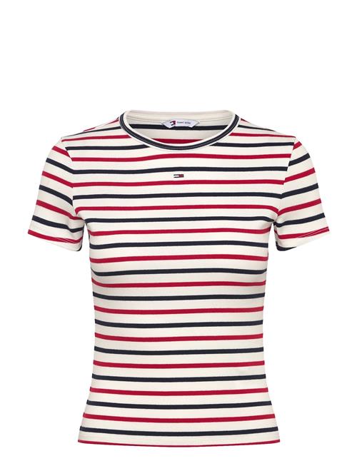 Tommy Jeans | Tjw Slim Essential Rib Ss | L