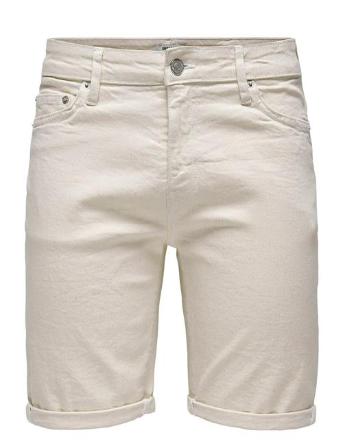ONLY & SONS | Onsply Ecru 9296 Azg Dnm Shorts | L