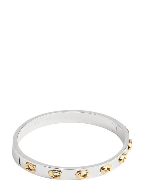 Coach Accessories | Coach Signature C Hinged Bangle Bracelet | ONE SIZE