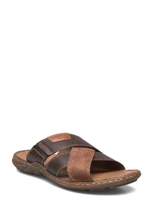 Rieker | Rieker Mens Sandals 22053-25 Brown | 46