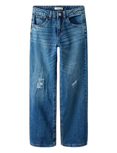 name it | Nkfrose Wide Hw Jeans Destr 1411-Be Noos | 122