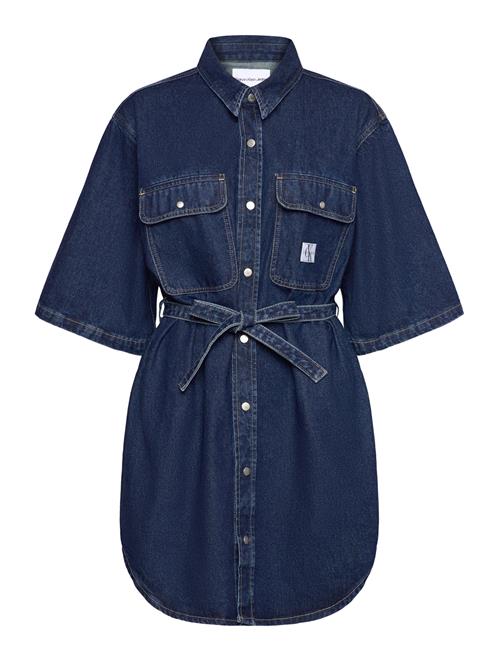 Calvin Klein Jeans | Utility Belted Shirt Dress | M
