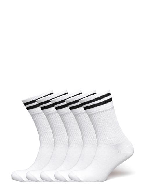 ZEBDIA | 5-Pk Tennis Socks With Stripes | 35-38