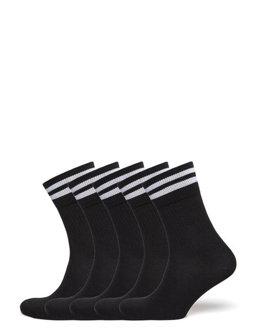 ZEBDIA | 5-Pk Tennis Socks With Stripes | 35-38
