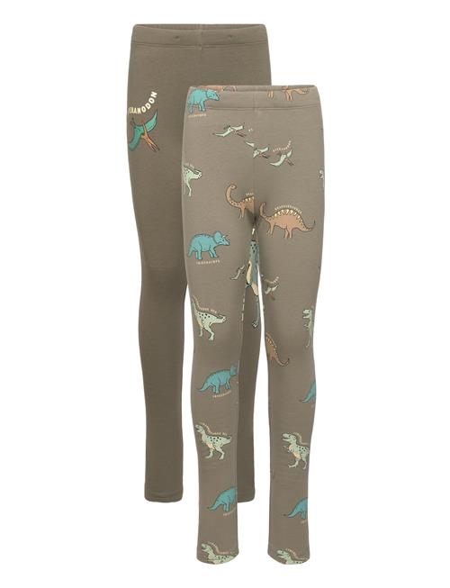 Lindex | Leggings 2 Pack Dinos | 128