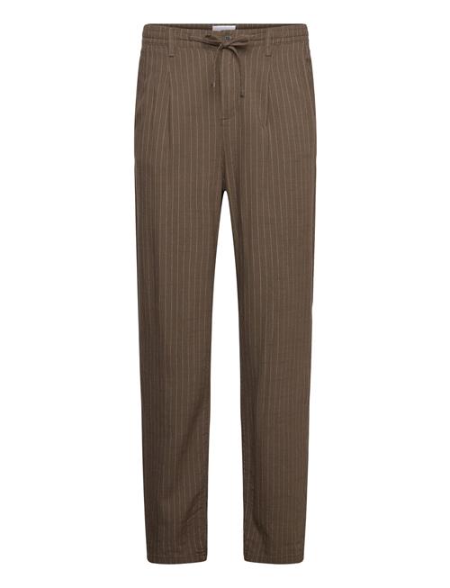 Lindbergh | Linen Woven Striped Pants | XXL