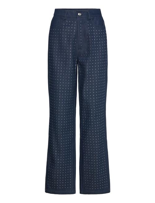 Malina | Kendra High Waisted Rhinestone Jeans | 30