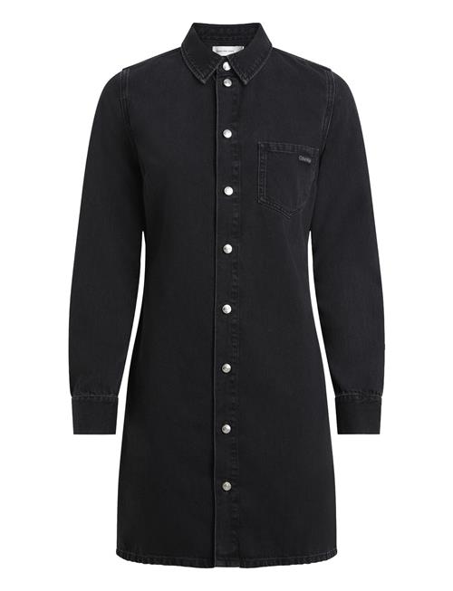 Calvin Klein Jeans | Ls Fitted Denim Dress | S