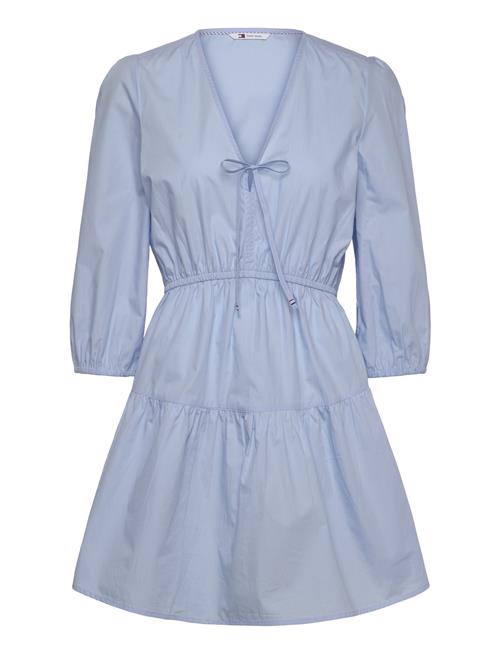 Tommy Jeans | Tjw Poplin Tiered Mini Dress Ext | L