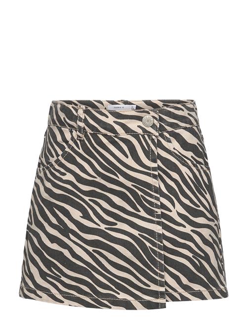 name it | Nkfzebra Twill Skort 4003-Td D | 140