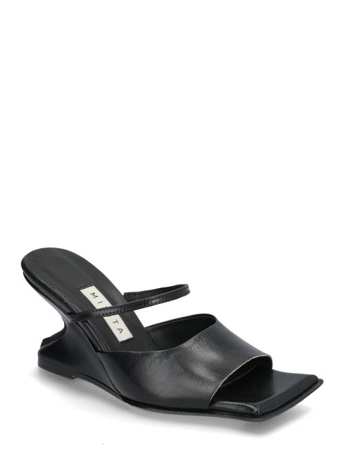 MIISTA | Egle Black Sandals | 38