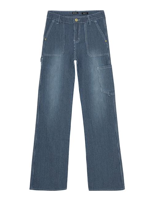 Indian Blue Jeans | Wide Worker Striped Pants | 164