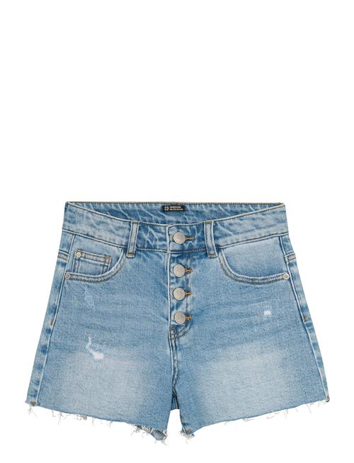 Indian Blue Jeans | Wide Denim Shorts Damaged | 140