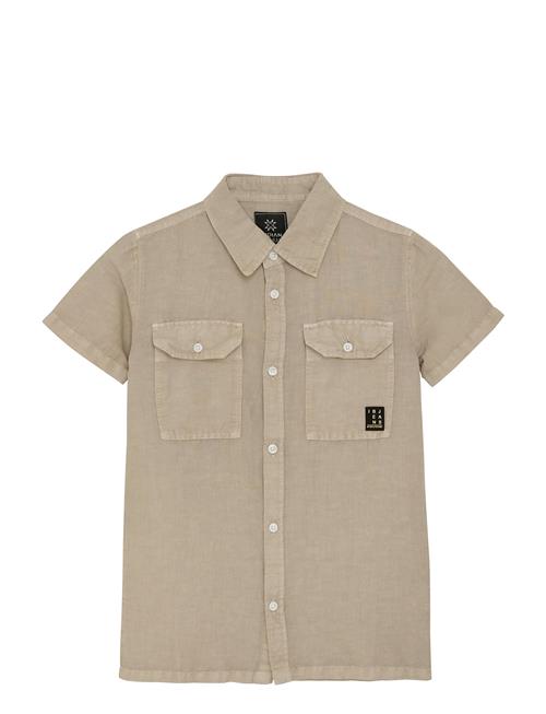 Indian Blue Jeans | Shirt Short Sleeve Linen Look | 128