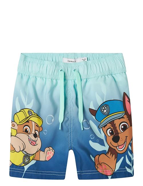 name it | Nmmmabbe Paw Long Swimshorts Cplg | 86